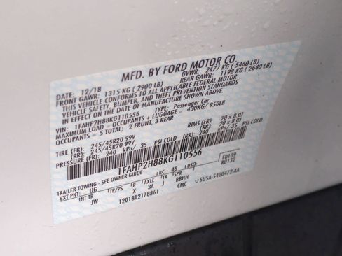 Used 2019 Ford Taurus SEL w/ Equipment Group 201A image 36