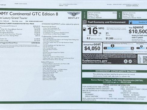 Used 2024 Bentley Continental GT V8 image 55
