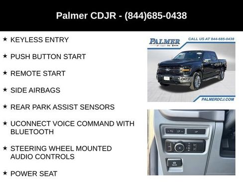 Used 2024 Ford F150 XLT w/ Equipment Group 302A MID image 12