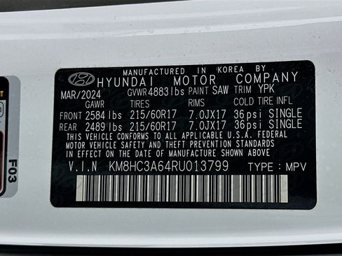 Used 2024 Hyundai Kona SEL FWD image 12