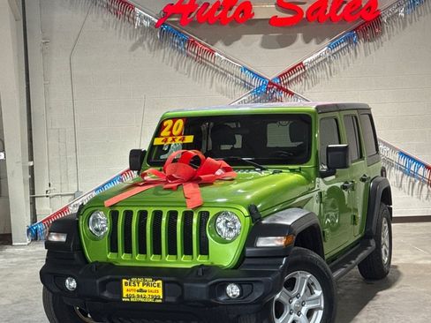 Used 2020 Jeep Wrangler Unlimited Sport S AWD/4WD image 1