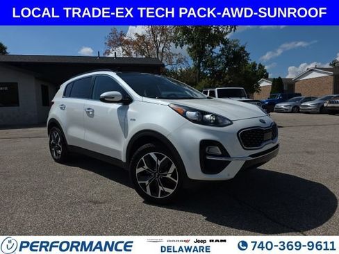 Used 2021 Kia Sportage EX w/ EX Technology Package AWD/4WD image 1