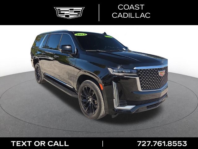 Certified 2022 Cadillac Escalade ESV Premium Luxury AWD/4WD image 3