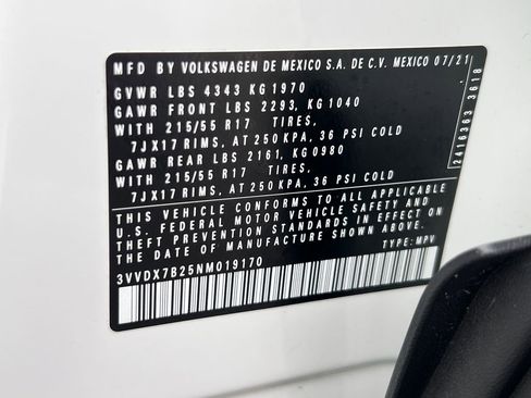 Used 2022 Volkswagen Taos S w/ IQ Drive S Package image 32