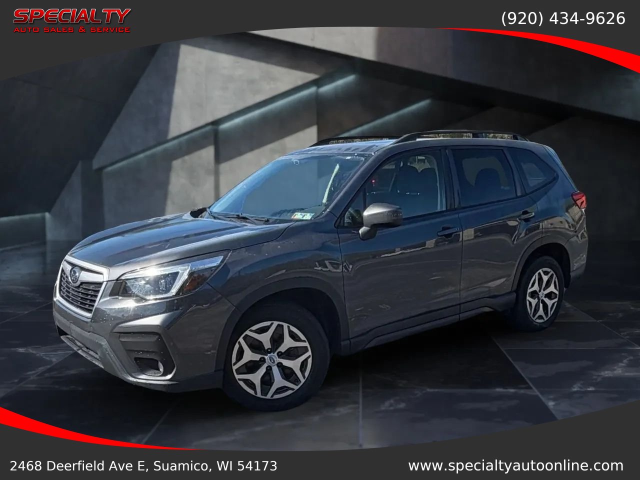 Used 2021 Subaru Forester Premium w/ Popular Package #1 AWD/4WD image 1