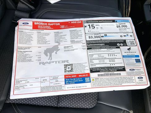 New 2026 Ford Bronco Raptor AWD/4WD image 19