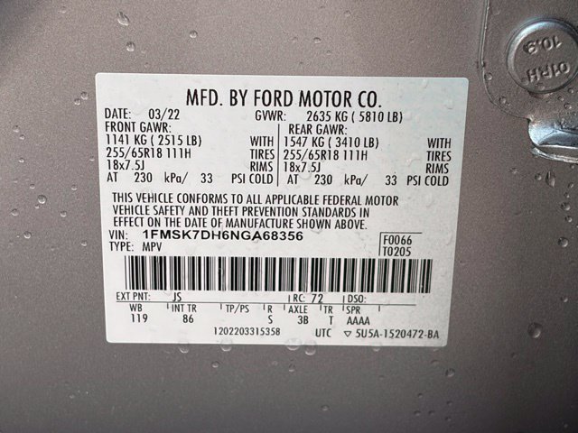 Used 2022 Ford Explorer XLT RWD image 21