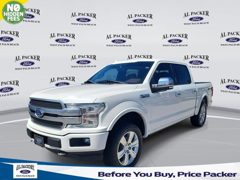 Used 2020 Ford F150 Platinum w/ Equipment Group 701A Luxury AWD/4WD image 1
