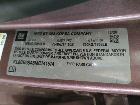 Used 2021 Chevrolet Spark LS FWD image 33