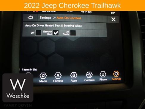 Used 2022 Jeep Cherokee Trailhawk image 58