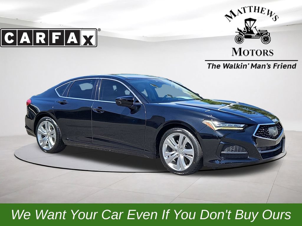 Used 2021 Acura TLX w/ Technology Package FWD 360° Tour
