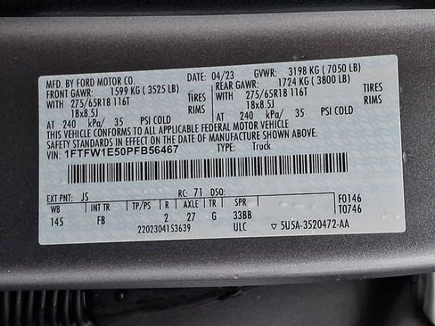 Used 2023 Ford F150 XLT w/ Equipment Group 302A High image 26