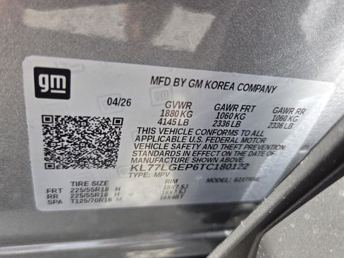 New 2026 Chevrolet Trax RS w/ Driver Confidence Package FWD image 24