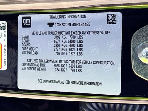 Used 2025 GMC Yukon XL Denali w/ Advanced Technology Package AWD/4WD image 39