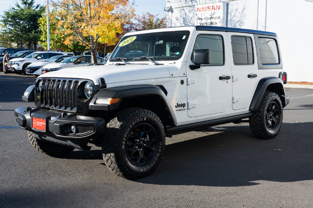 Used 2021 Jeep Wrangler Unlimited Sport AWD/4WD image 3