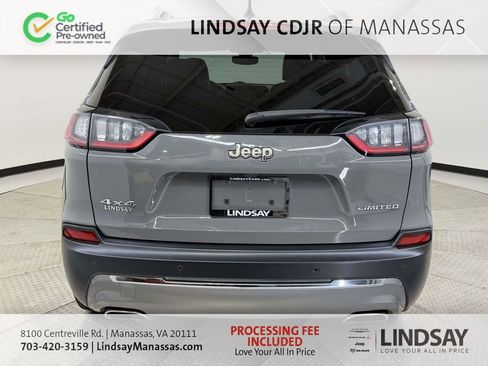 Certified 2020 Jeep Cherokee Limited AWD/4WD image 8