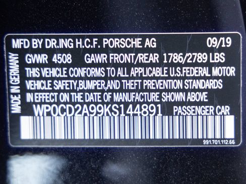 Certified 2019 Porsche 911 Turbo S AWD/4WD image 36