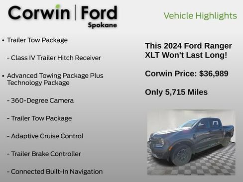 Used 2024 Ford Ranger XLT image 7