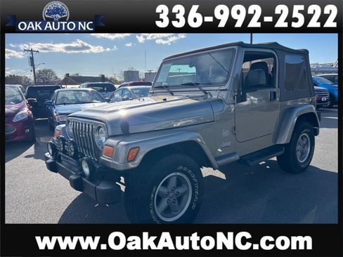 Used 2004 Jeep Wrangler Sahara w/ Dual Top Group image 1