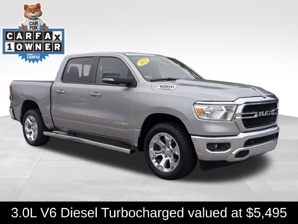 Used 2022 RAM 1500 Big Horn w/ Trailer Tow Group RWD 360° Tour