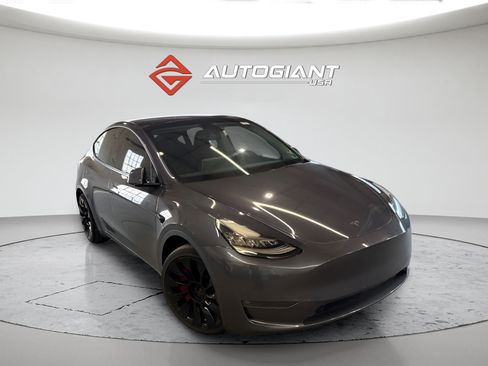 Used 2021 Tesla Model Y Long Range AWD/4WD image 7