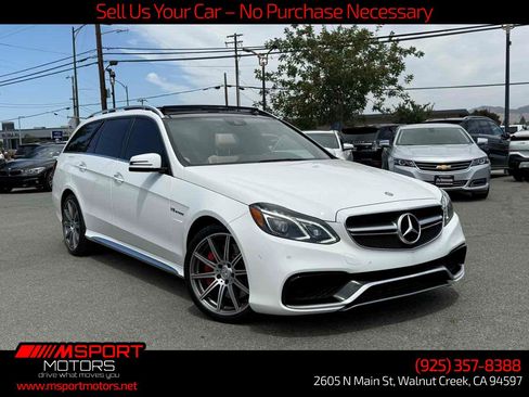 Used 2014 Mercedes-Benz E 63 AMG S-Model image 1