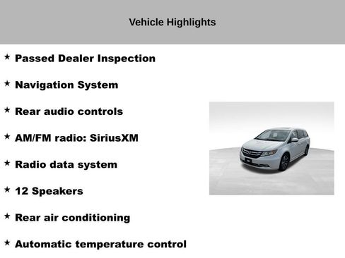 Used 2016 Honda Odyssey Touring Elite image 14