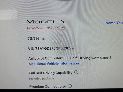 Used 2022 Tesla Model Y Performance image 14