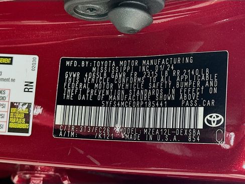 Certified 2024 Toyota Corolla SE FWD image 31