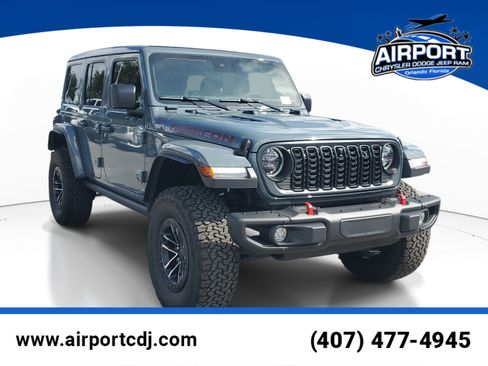 Used 2025 Jeep Wrangler Unlimited Rubicon AWD/4WD image 1
