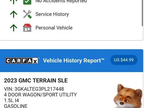 Used 2023 GMC Terrain SLE image 3