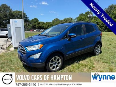 Used 2018 Ford EcoSport SE