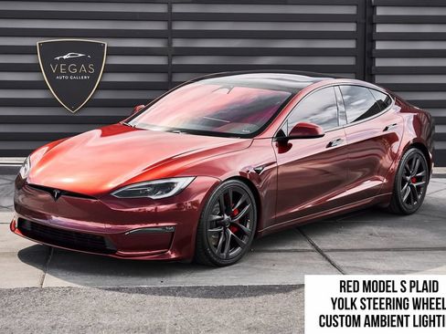 Used 2023 Tesla Model S Plaid AWD/4WD image 1
