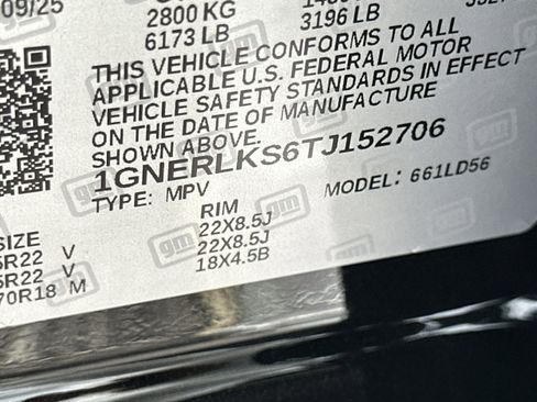 New 2026 Chevrolet Traverse RS w/ LPO, Floor Liner Package image 34