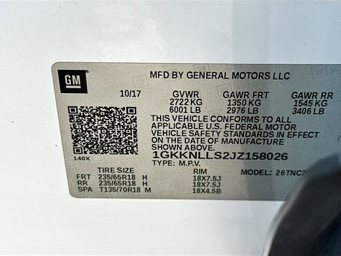 Used 2018 GMC Acadia SLE w/ Driver Alert Package I image 39