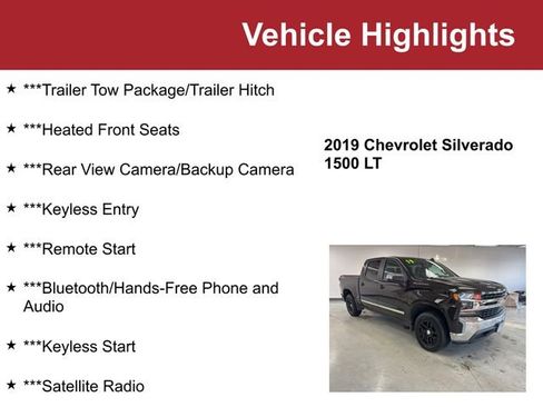 Used 2019 Chevrolet Silverado 1500 LT w/ All-Star Edition image 2