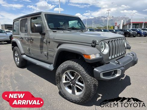 Used 2018 Jeep Wrangler Unlimited Sahara AWD/4WD image 1