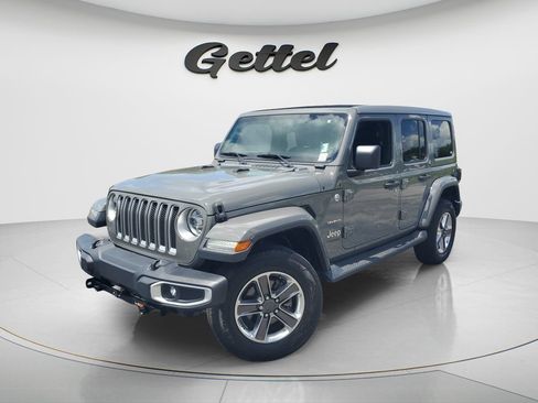 Used 2020 Jeep Wrangler Unlimited Sahara AWD/4WD image 1