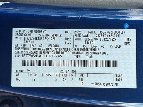 New 2026 Ford F250 XL w/ STX Appearance Package image 16