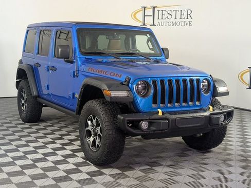 Used 2022 Jeep Wrangler Unlimited Rubicon w/ LED Lighting Group AWD/4WD image 2