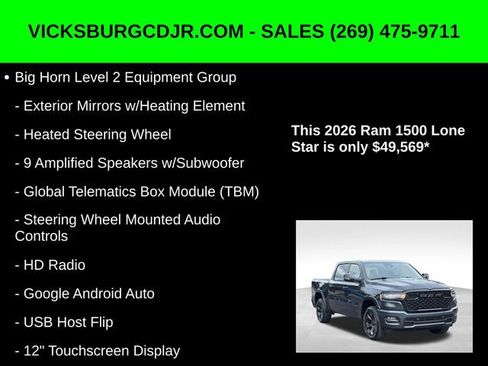 New 2026 RAM 1500 Big Horn image 27