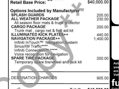 Used 2014 INFINITI Q50 Premium w/ Navigation Package image 22