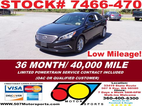 Used 2015 Hyundai Sonata SE image 24