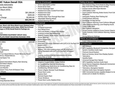 Used 2025 GMC Yukon Denali AWD/4WD image 38