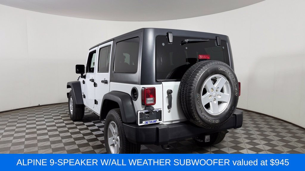 Used 2017 Jeep Wrangler Unlimited Sport w/ Quick Order Package 24S AWD/4WD image 7