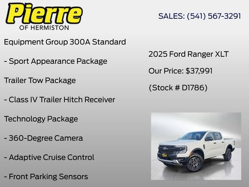 New 2025 Ford Ranger XLT w/ FX4 Off-Road Package image 6