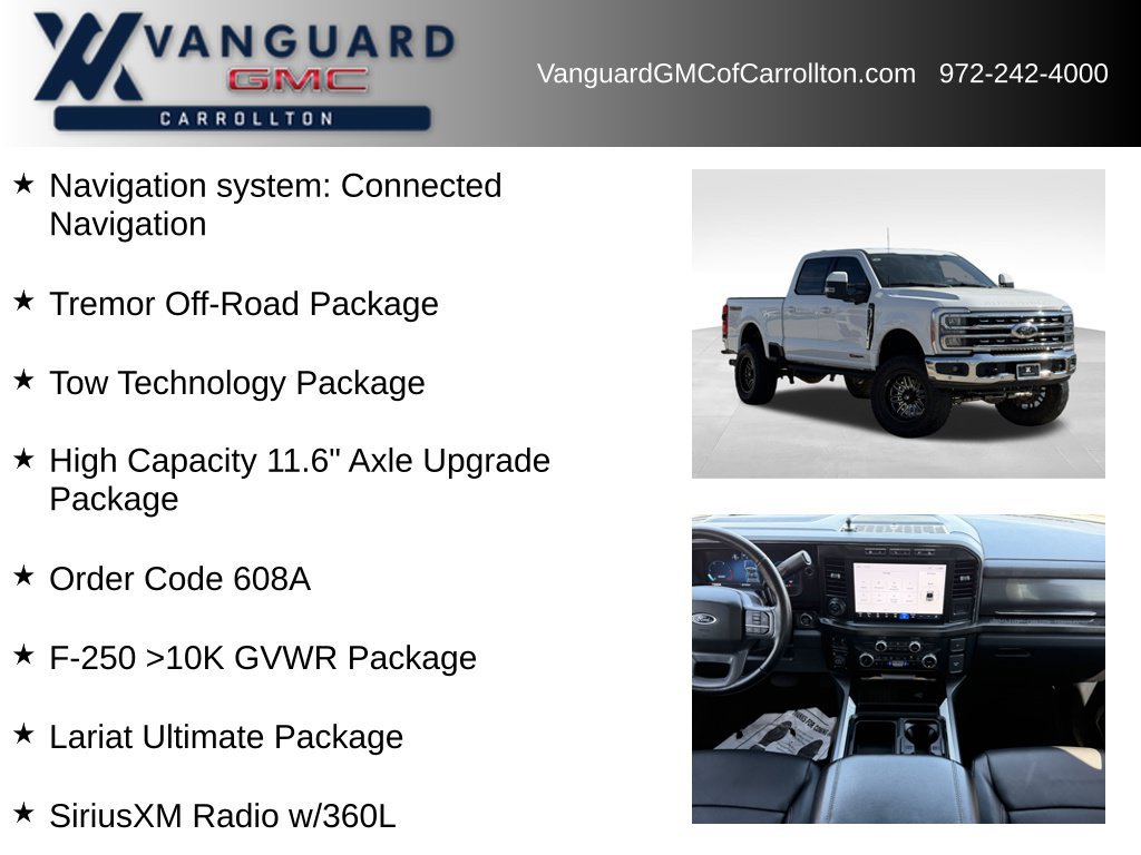 Used 2023 Ford F250 Lariat w/ Lariat Ultimate Package AWD/4WD image 6