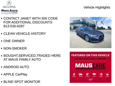 Used 2023 Acura TLX w/ Technology Package image 8