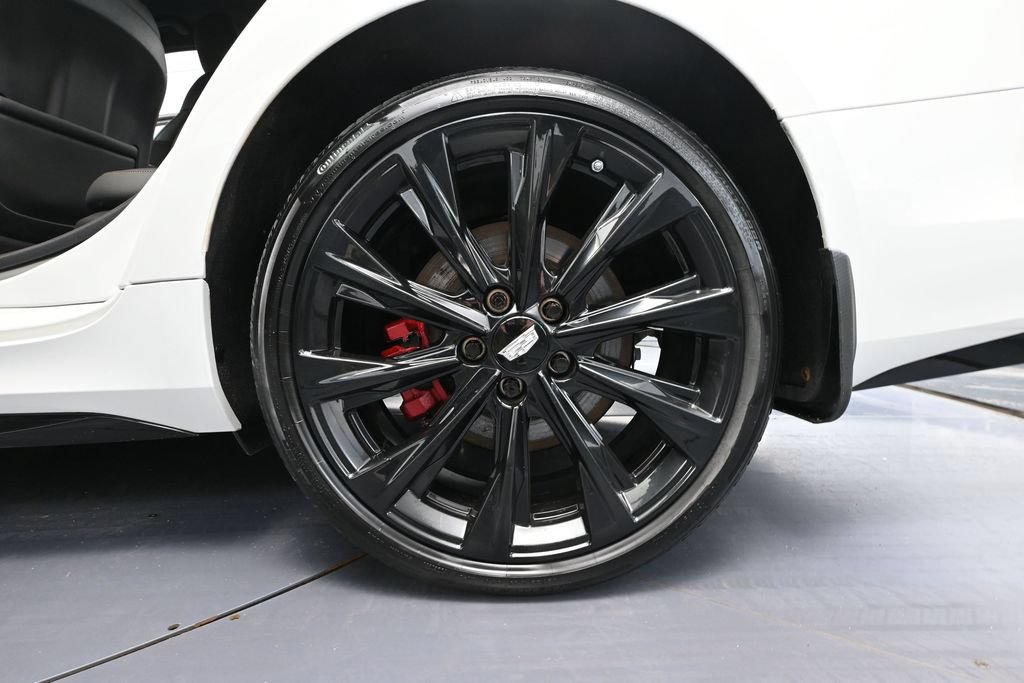 Used 2023 Cadillac CT4 V w/ LPO, ONYX Package AWD/4WD image 9