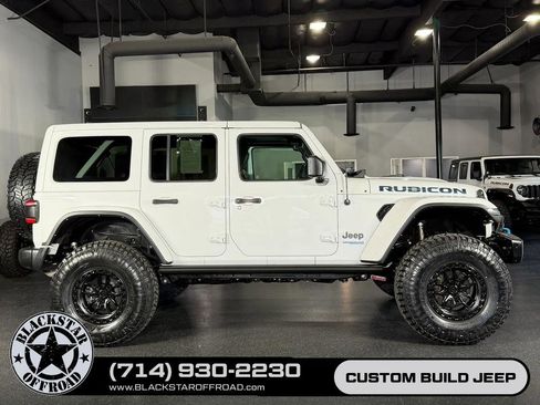Used 2021 Jeep Wrangler Unlimited Rubicon 4xe w/ Steel Bumper Group AWD/4WD image 1
